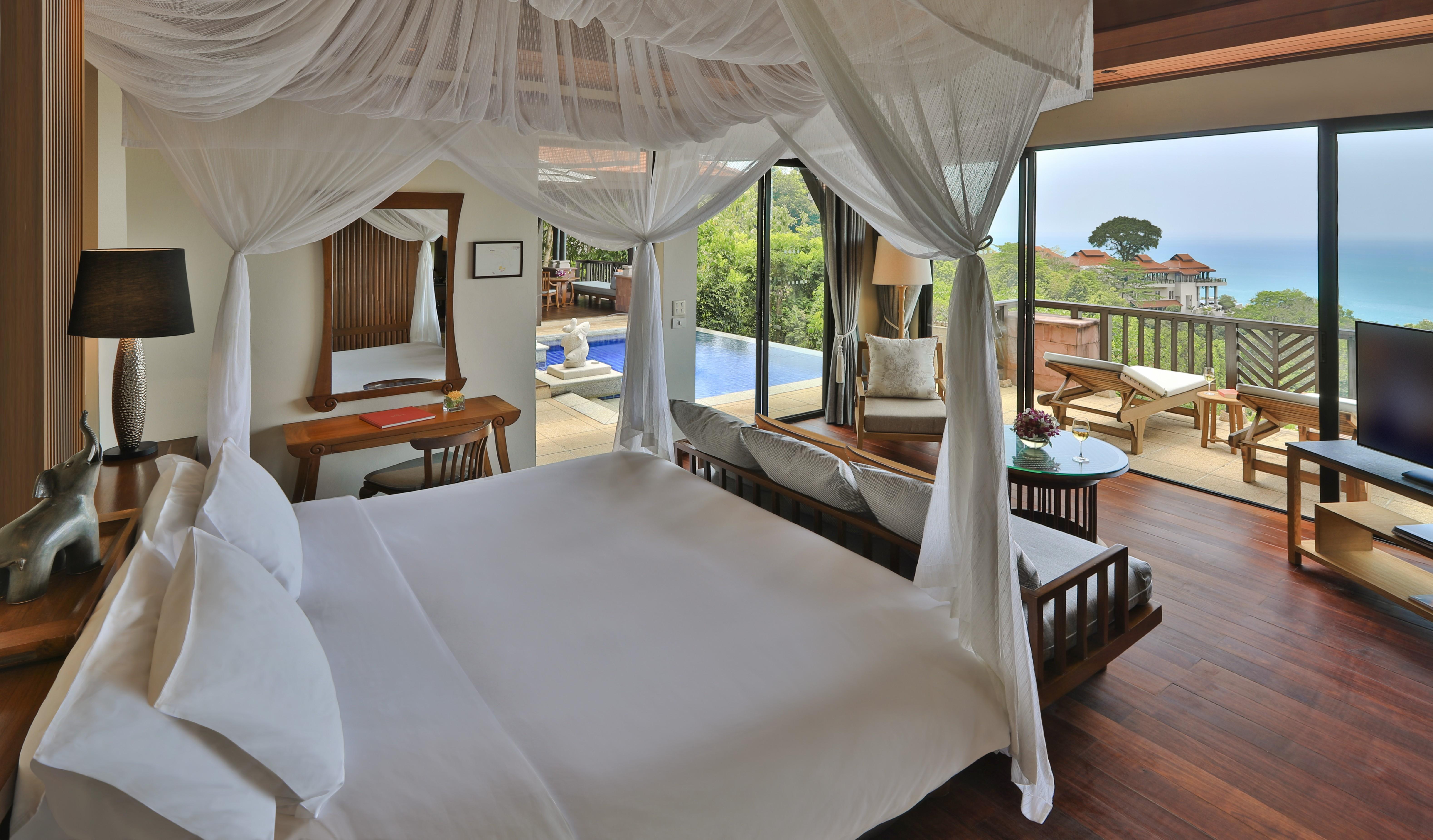 Pimalai Resort&Spa - SHA Extra Plus Ko Lanta Esterno foto A bedroom at the resort