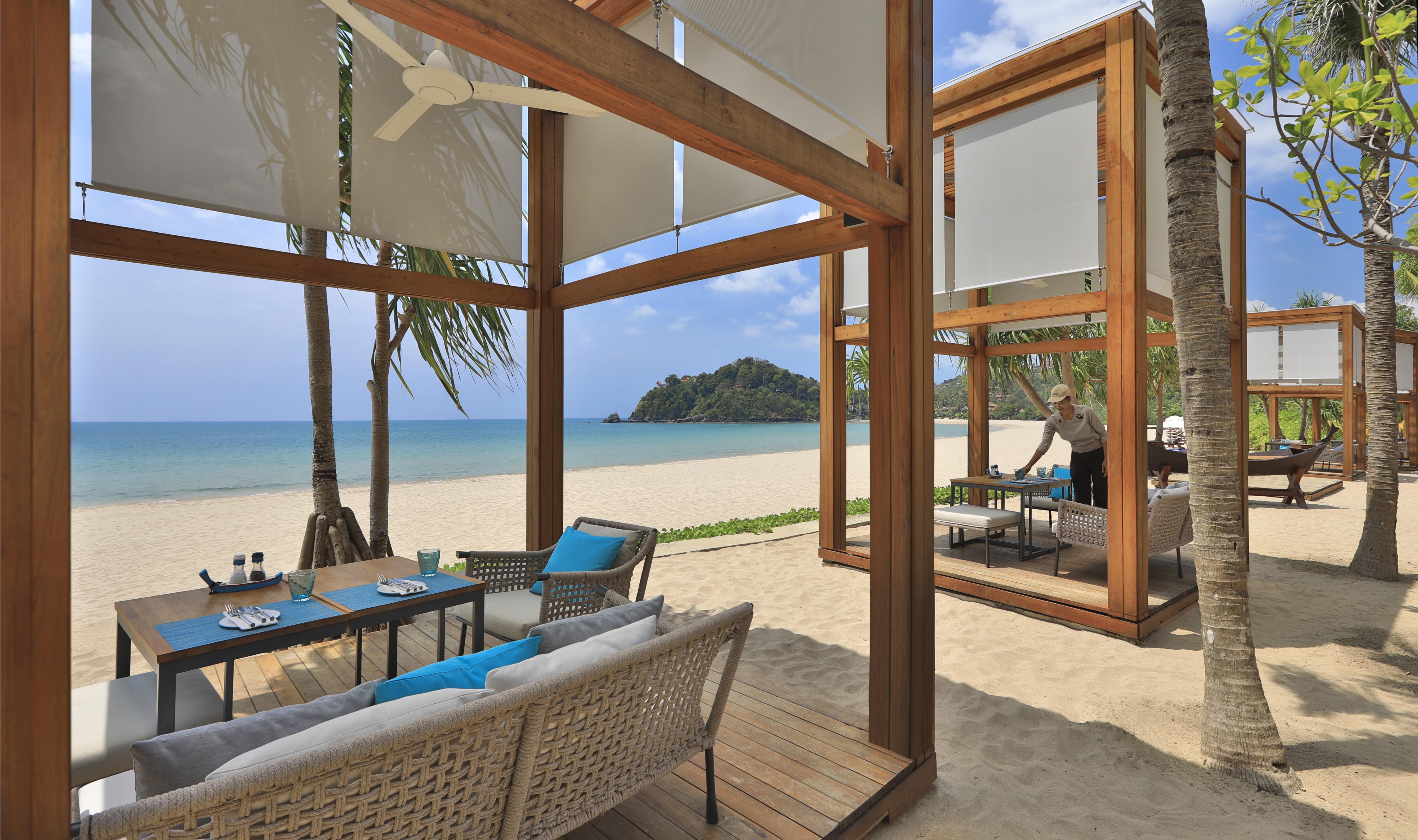 Pimalai Resort&Spa - SHA Extra Plus Ko Lanta Esterno foto Beachfront lounge at the resort