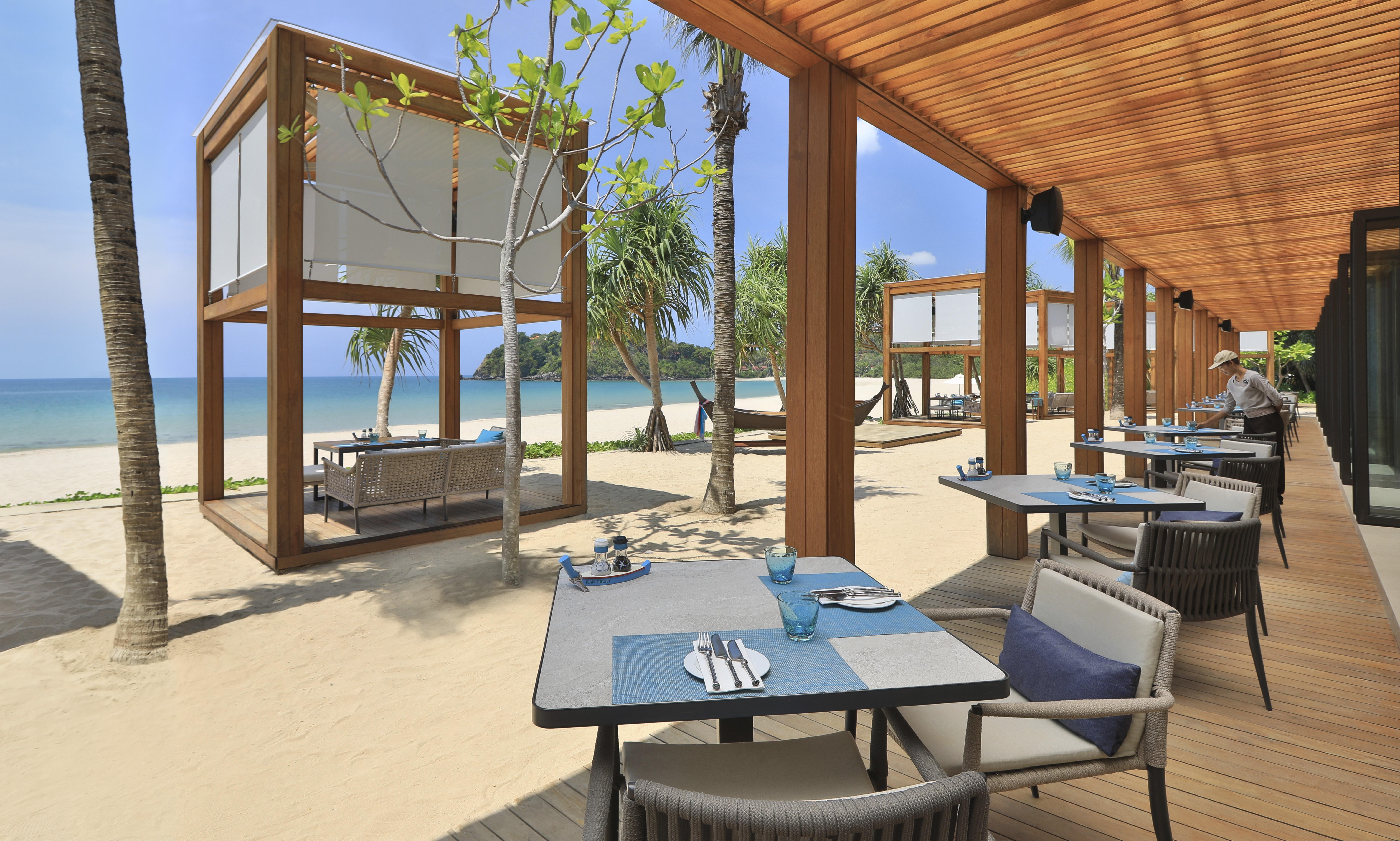 Pimalai Resort&Spa - SHA Extra Plus Ko Lanta Esterno foto Beachfront restaurant